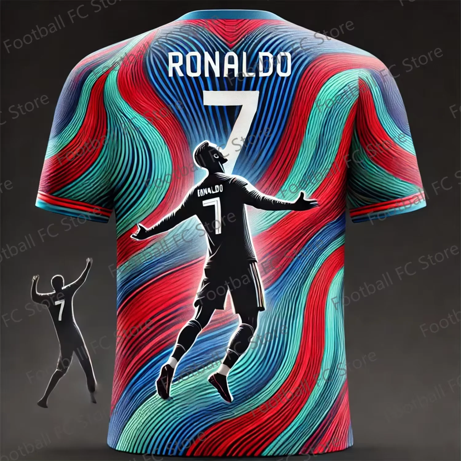 The SIU! 2024 New Arriavl Ronaldo Summer swimwear Soccer Special limited Edition Jersey Oversized Champion Jersey