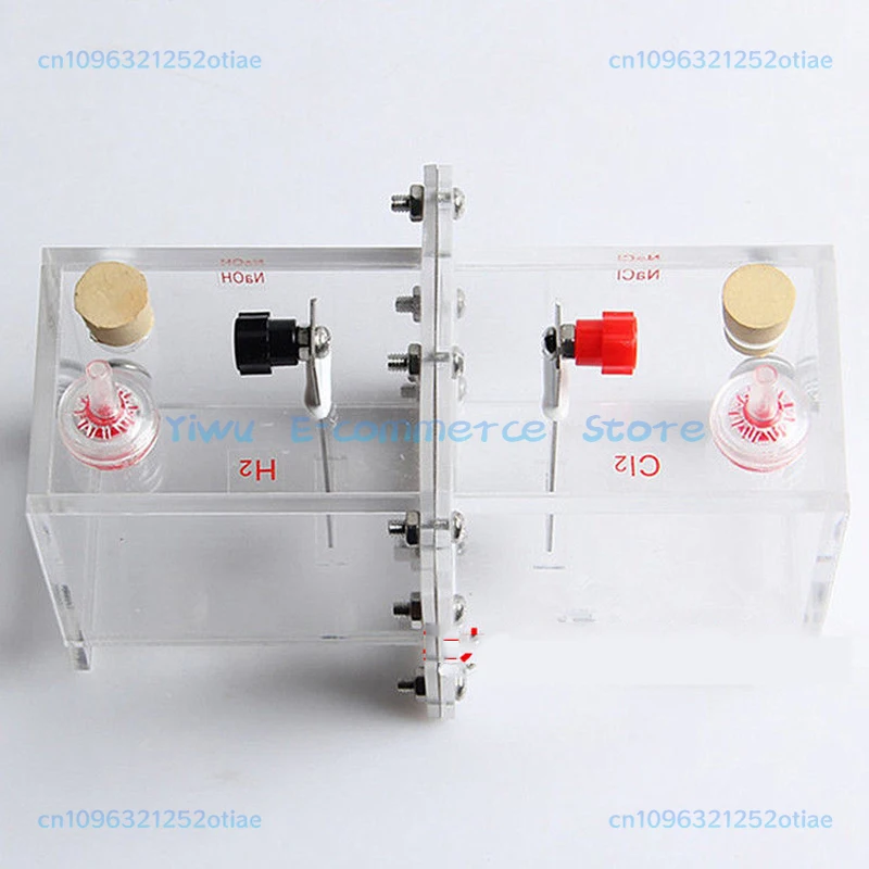 26063 Electrolyzer Demonstrator Ion Exchange Membrane Without Platinum Electrode Chemistry Experiment Teaching Instrument BB