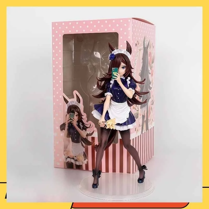 

25cm Umamusume: Pretty Derby Figure Rice Shower Figures Game Doll Collection Statue Desk Decoration Model Toys Birthday Gifts