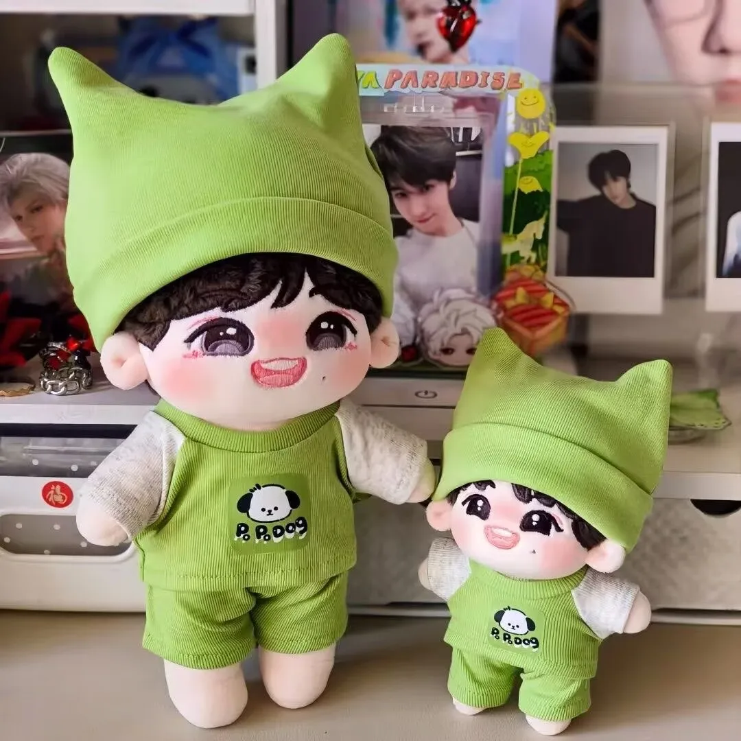 

10/20cm cotton doll clothes, cute, grooming dog, cosplay gender, daily cartoon suit for both boys and girls