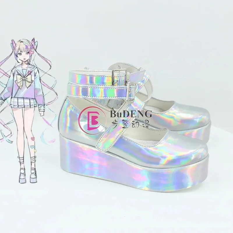 

2025 New Game NEEDY GIRL OVERDOSE Cosplay Shoes Kawaii Angel-chan KAngel Carnival Custom Made Boots☆★ee☆★