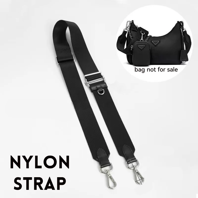 Adjustable Canvas Shoulder Bag Straps Crossbody Coin Purse Metal Button Handbag Strap Women Brand Bag Strap