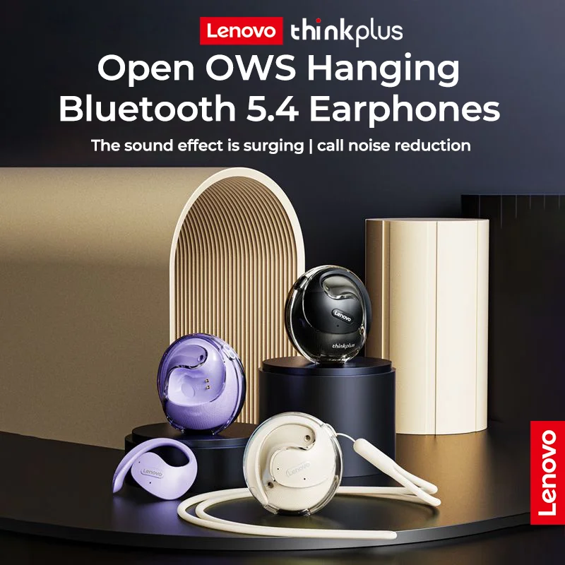 Lenovo X15 Pro OWS Bluetooth Earphones Sport Wireless Headphones with Mic Waterproof HiFi Stereo Wireless Earbuds