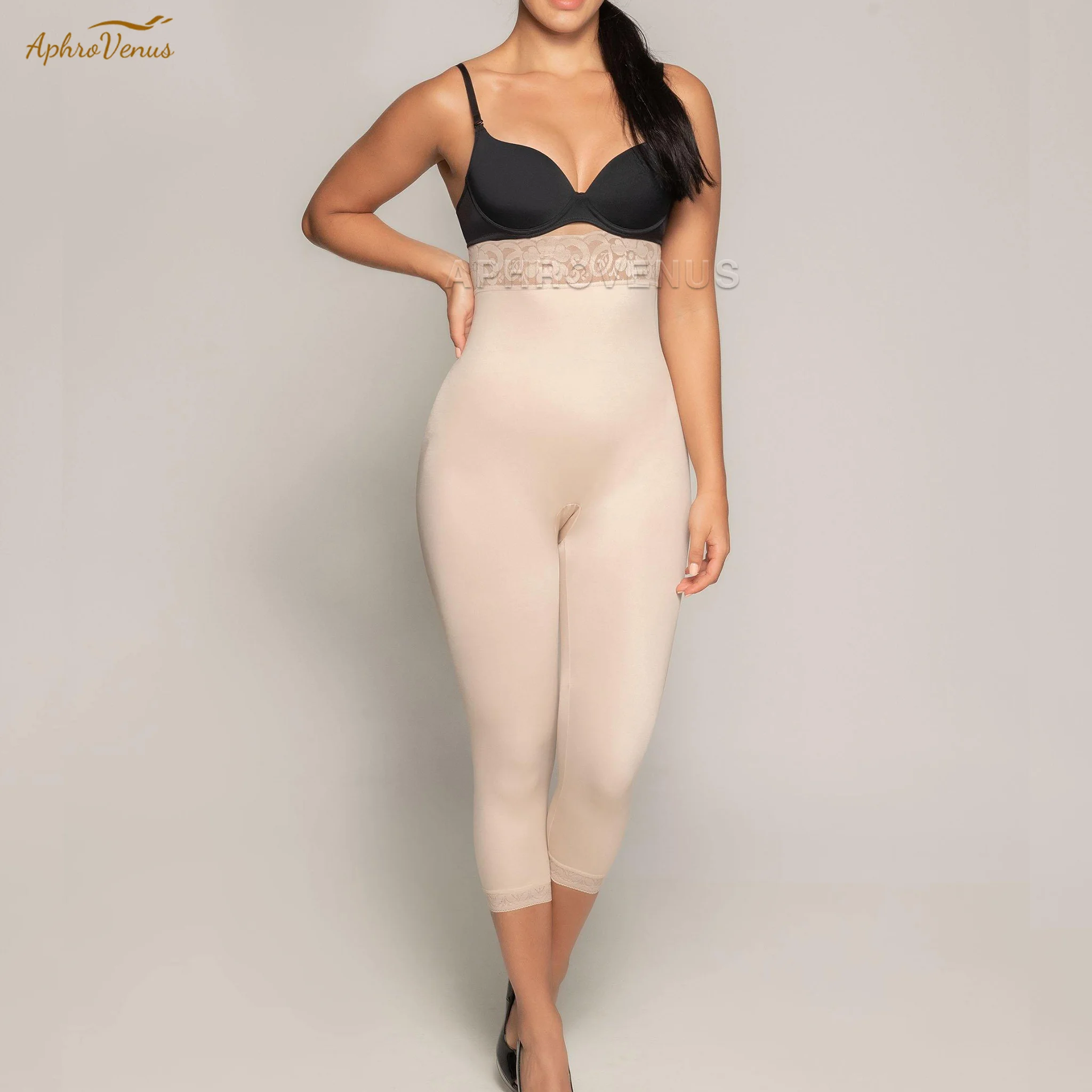 Fajas High Waist Long Leg Tummy Control Girdle Pants Seamless Shapewear Tummy Control Shaper Wyszczuplająca bielizna podnosząca pośladki