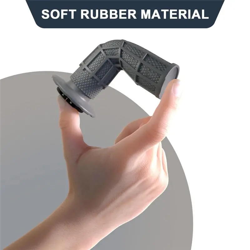 Non Slip Lock-On Grips Handle, Universal Motorcycle Handlebar Grips With The Snap-In Cam, Dirt Pit Bike Handgrip-X59A
