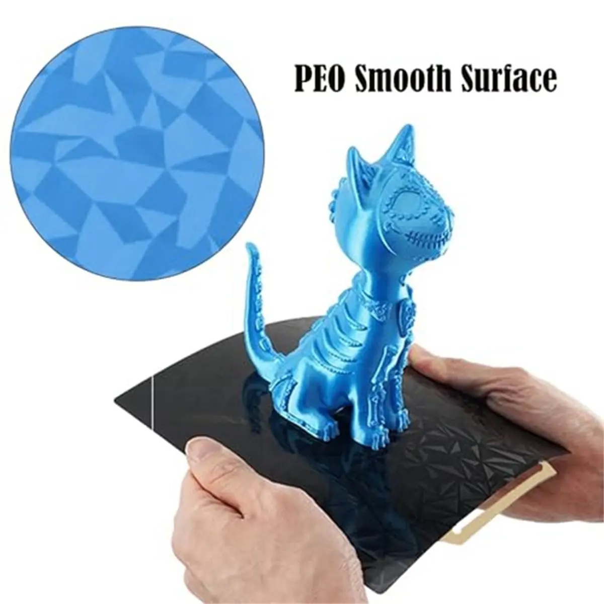 3D Printer PEO PEI Build Plate for X1/X1C/X1E/P1P/P1S/A1 3D Printer,PEO+PEI 257x257mm