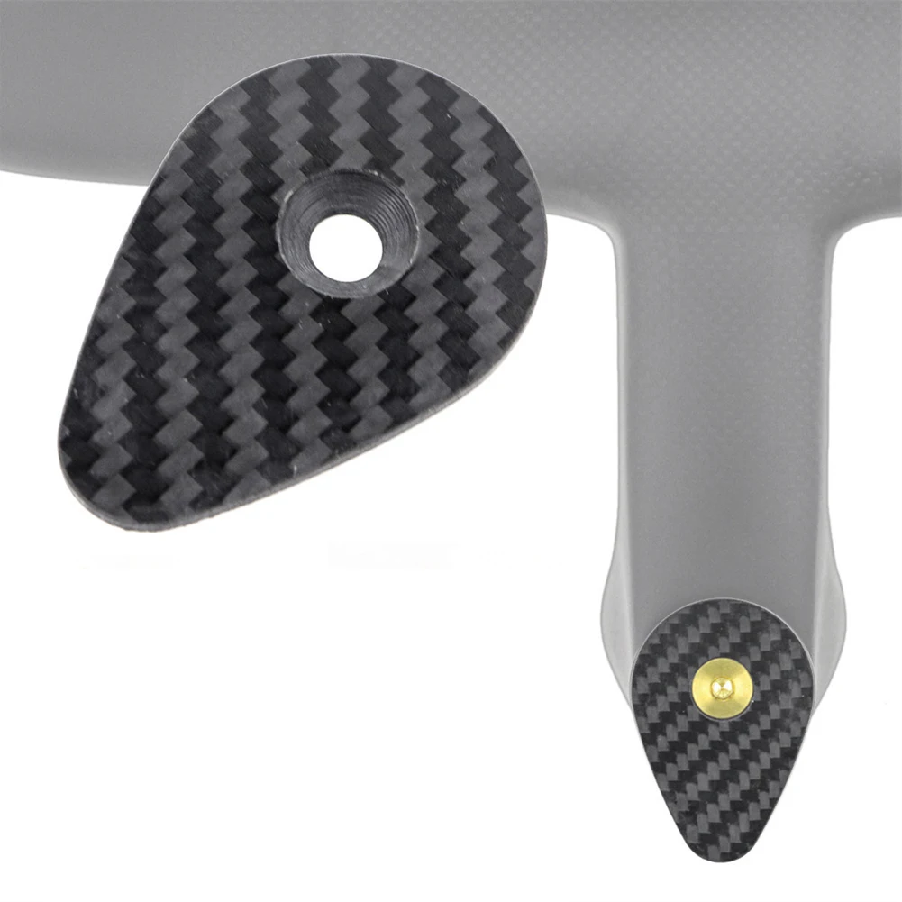 Lightweight Cover For Bike Stems Bicycle Headset Bike Aesthetics Upgrade Carbon Fiber Stem Cover Trail And Urban Cycling