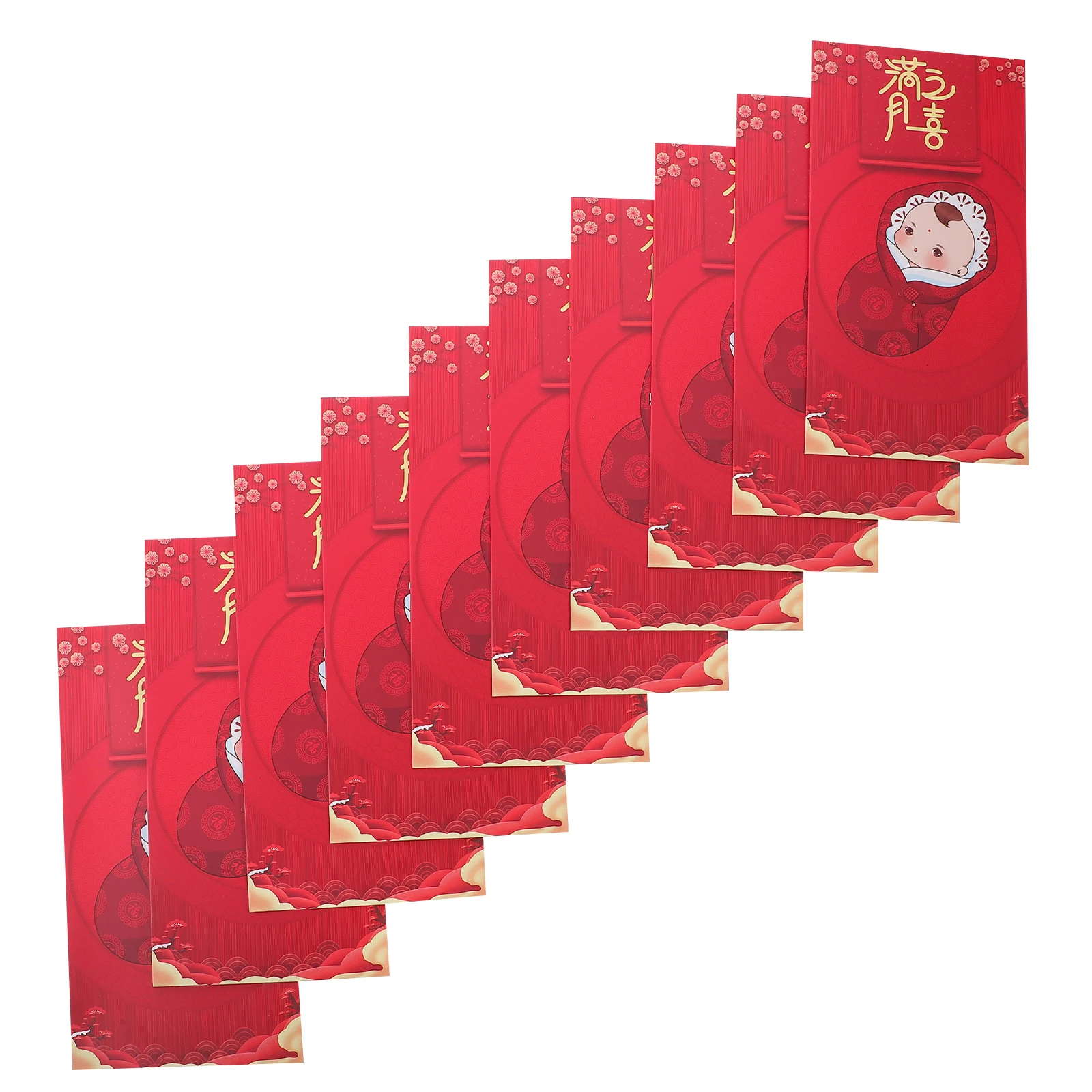 

30 Pcs Hard Red Envelope Gifts Birthday Envelopes Paper Lovely Money Bag