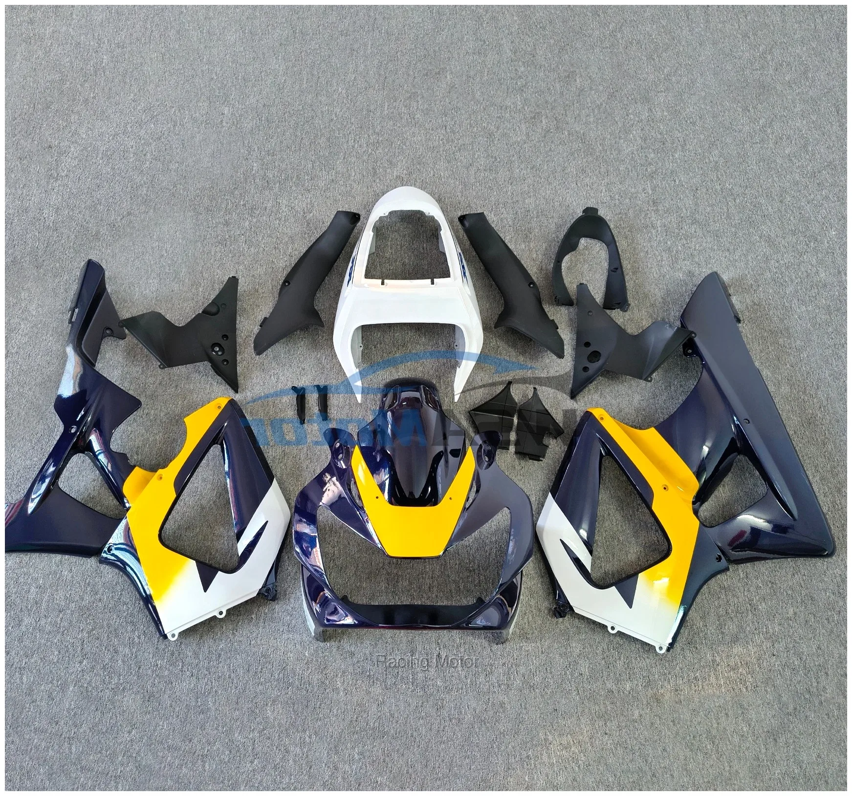 Injection Fairing For HONDA CBR 929RR 929 RR CC Repsol Black CBR929RR 2000 2001 CBR929 RR 00 01 Body | Racing Motor Store - view 5