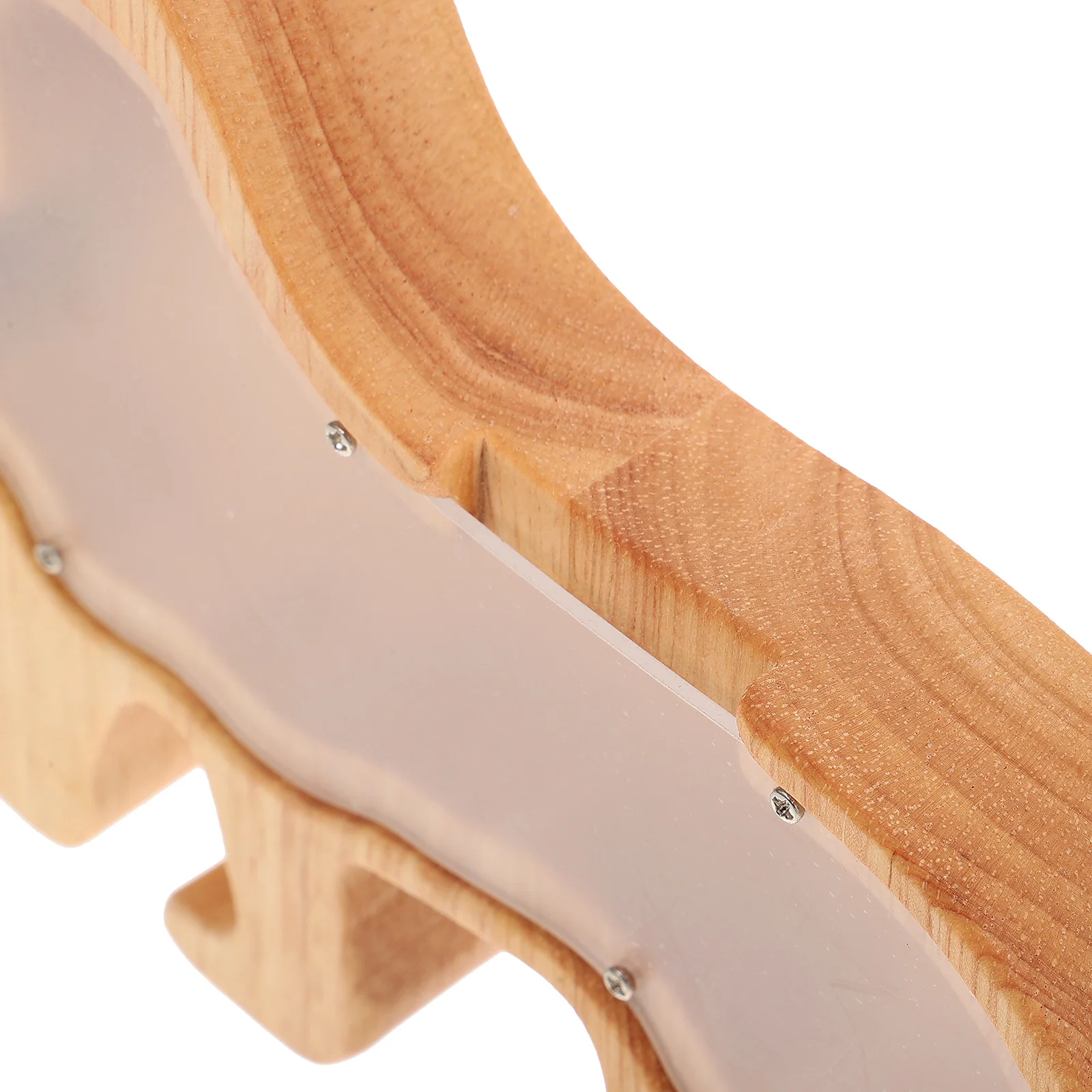 

Creative Animal Shape Wooden Money Box Gift Craft Storage Jar For Coins Transparent Saving Pot Bank Container Wood Coin Holder