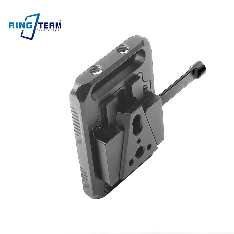 VK-03R V-Mount อุปกรณ์เสริมกล้องถ่ายรูปตะขอสำหรับแขวนแบตเตอรี่แผงวงจรแบบถอดได้อย่างรวดเร็ว