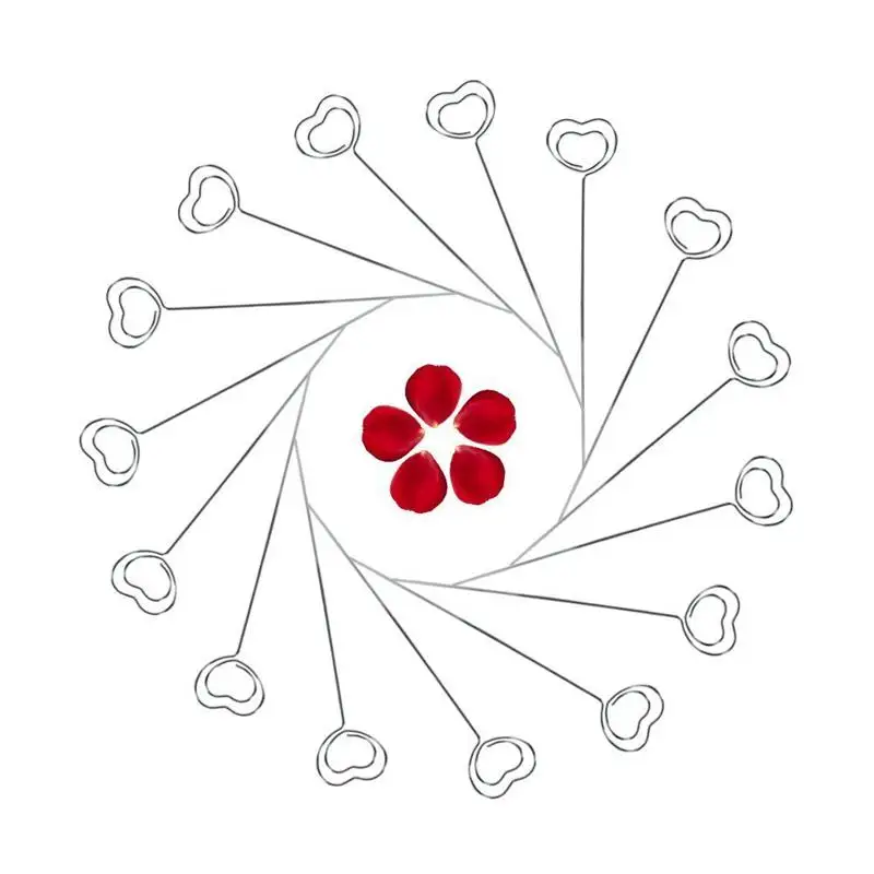 ตัวยึดคลิปหนีบกระดาษสำหรับงานกระเป๋าเก็บบัตรงานช่างทำมือแบบมีสายทำมือ50ชิ้น