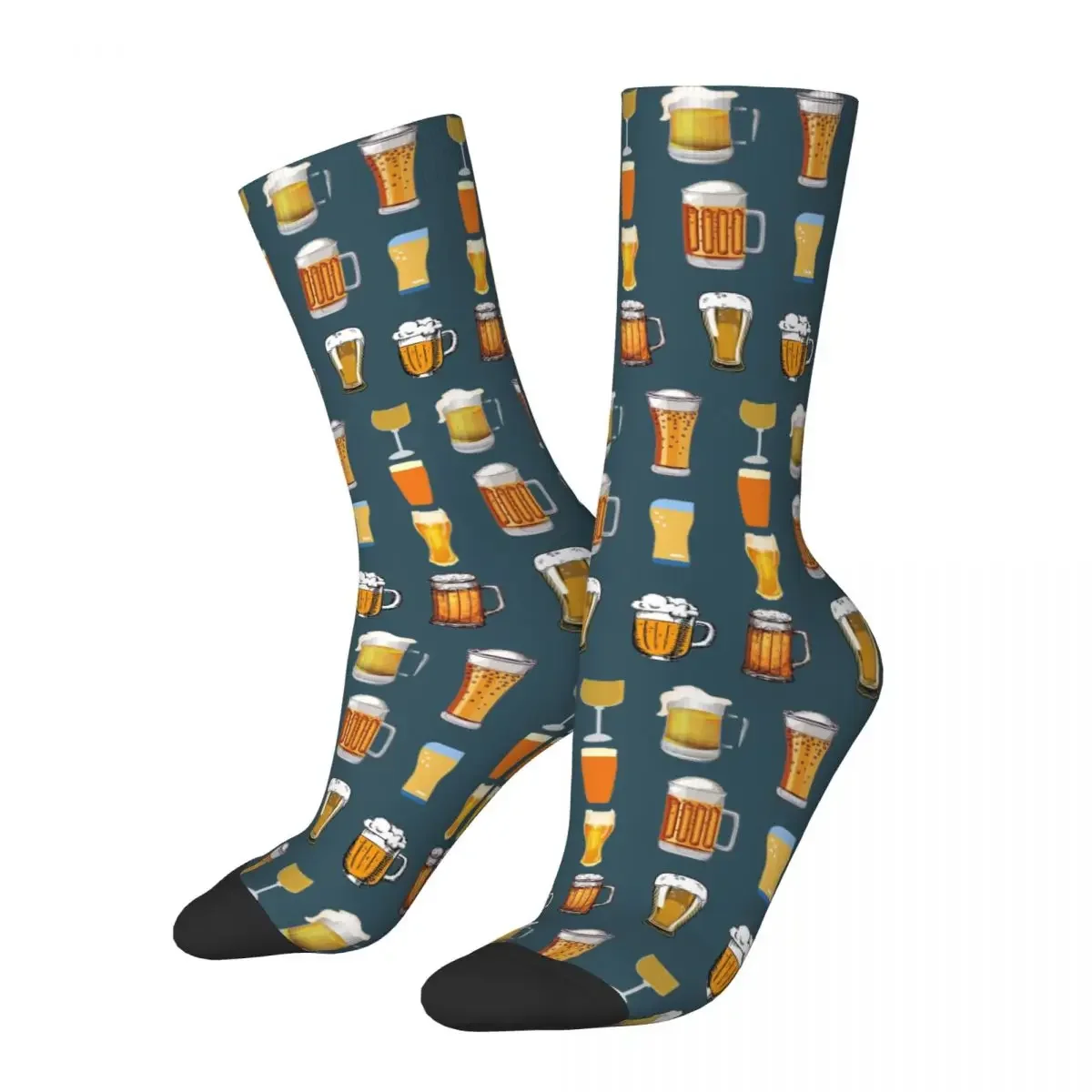 

Beer Socks And More Socks Harajuku High Quality Stockings All Season Long Socks Accessories for Man's Woman's Gifts