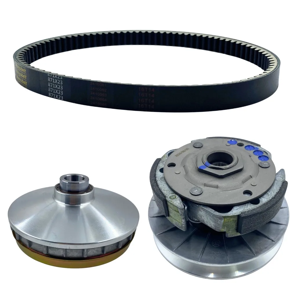 Variator Primary Secondary Clutch Drive Assy Complete Driven Assy Complete Drive Belt for Linhai 260 300 E2 23930 23929A 23815