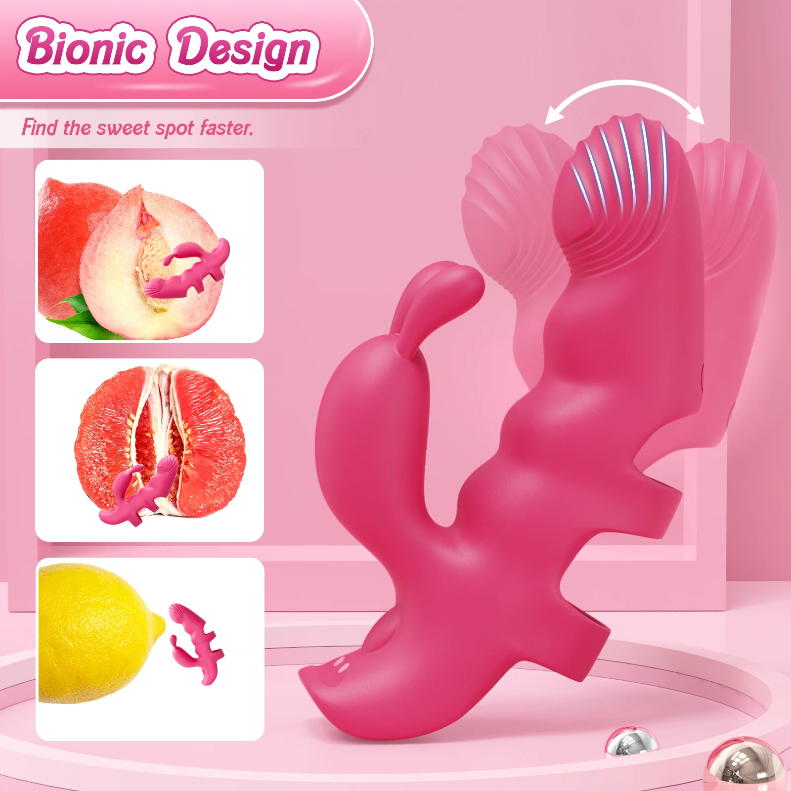 Finger Vibrator for Women Vagina Vibrator Rabbit Clitoris Nipples Stimulator Female Masturbator Interaction Sex Toy for Couples - Image 2