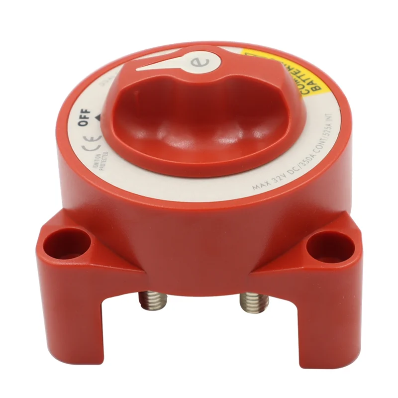 

A01F-5511E Dual Circuit Plus Battery Rotary Switch Isolators Disconnect 12V-32V 350 Amp E-Series For Car Truck Ship Speedboat Du