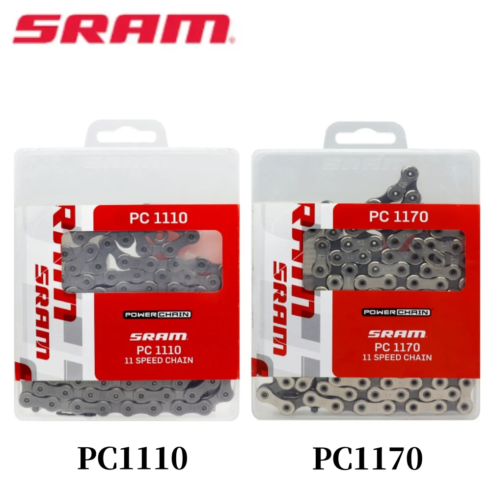 SRAM PC 1110 1170 Bicycle Chain 11 Speed MTB Mountain Bike Chains 11S 11V 114/120 Links Original Bike Chain Bicycle Parts