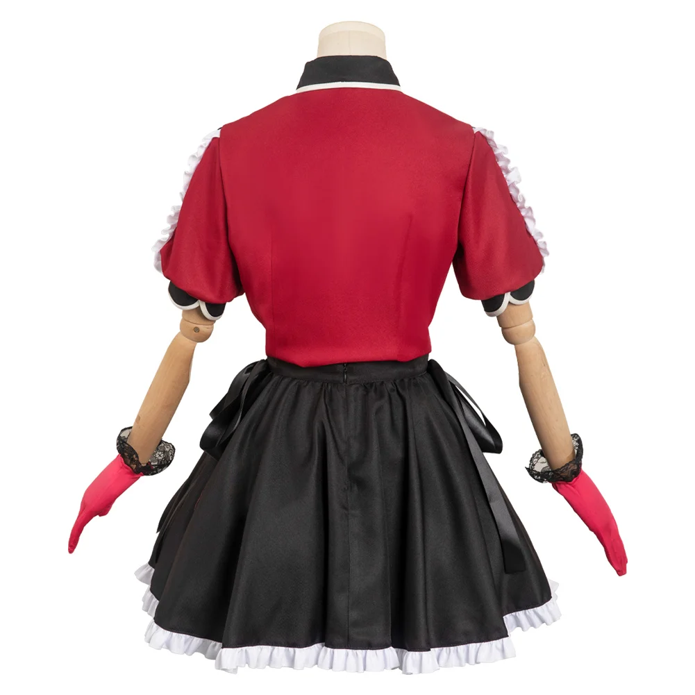 OSHI-NO KO Arima Kana Cosplay Costume pour Femme Adulte, Robe de Femme de Chambre Lolita, Tenues d'Halloween, Carnaval, ix, Trempé