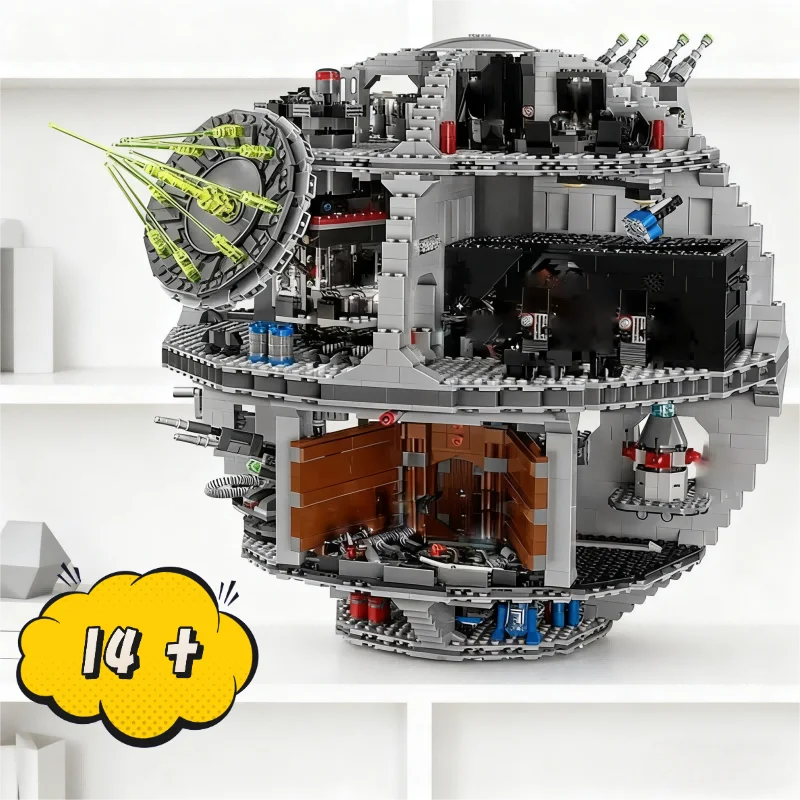 MOC 75159 DS-3 UCS plate-forme Ultimate Death Star blocs de construction modèle briques galaxie jouets pour enfant adulte anniversaire cadeau de noël