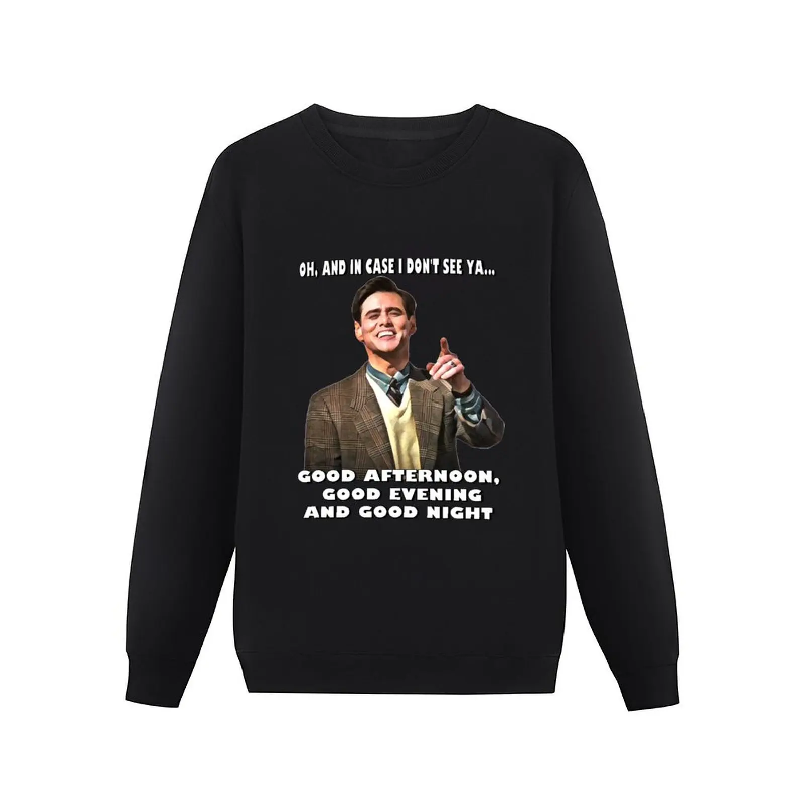 THE TRUMAN SHOW - In case I don't see ya... Pullover Hoodie clothes for men men's clothes men's winter sweater sweatshirts