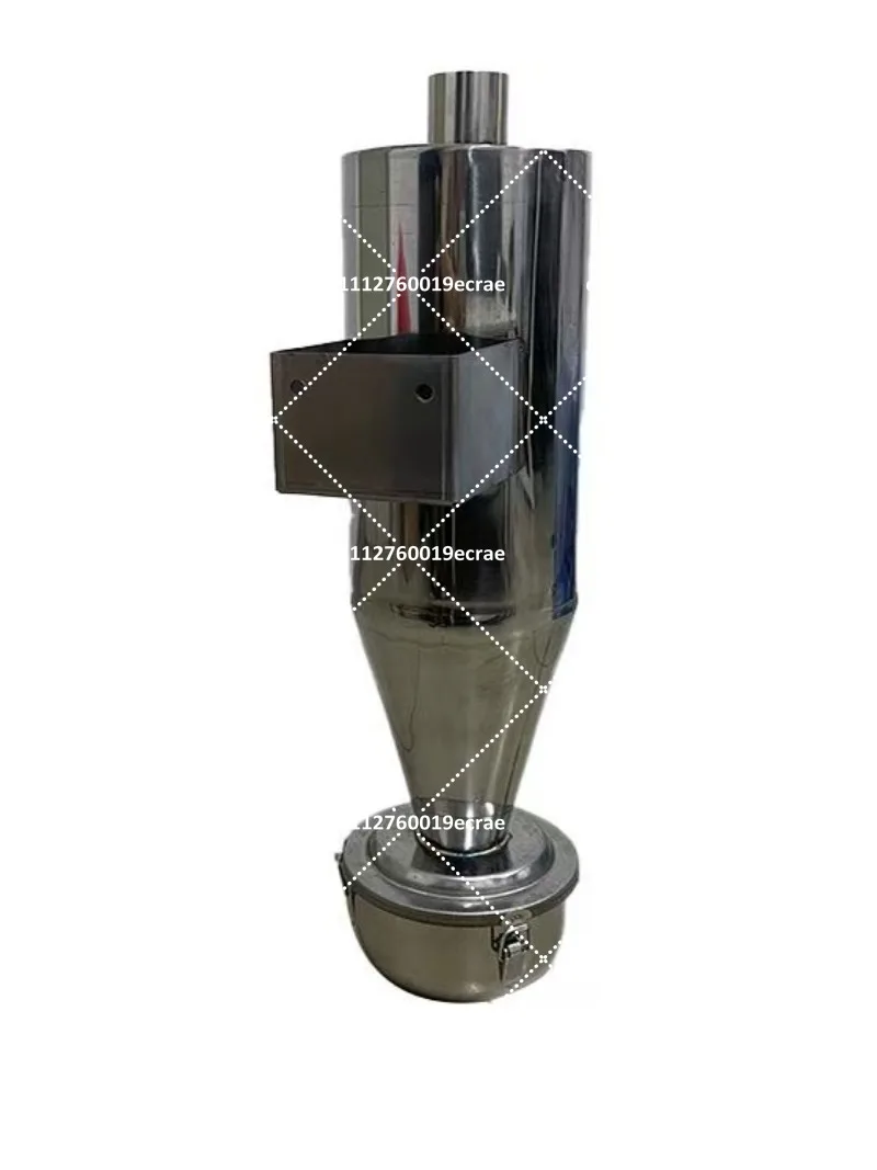 50mm Material Suction Machine Feeder Cyclone Dust Collector Stainless Steel Air Dust Exhaust Intake Filter