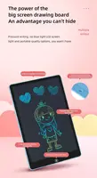 Tableta de escritura LCD de 12 pulgadas, tablero de dibujo para niños, bloc de dibujo para grafiti, juguetes, pizarra de escritura a mano, tablero de dibujo mágico, juguete para niños, regalo