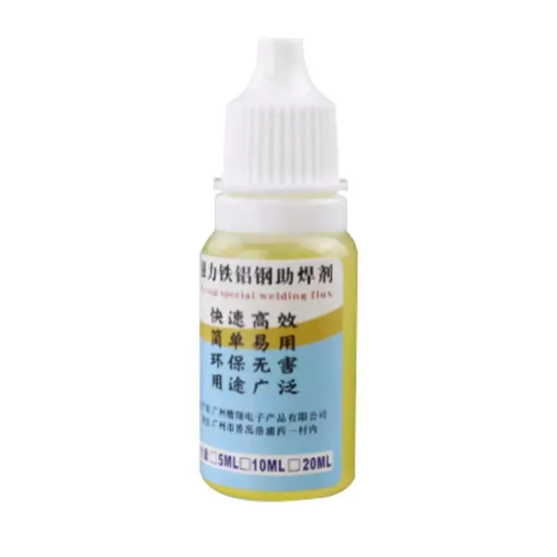 

18650 Battery Soldering Fluid Flux Safe Welding Soldering Tool Quick Welding Oil For Pure Aluminum/Stainless Steel/Copper