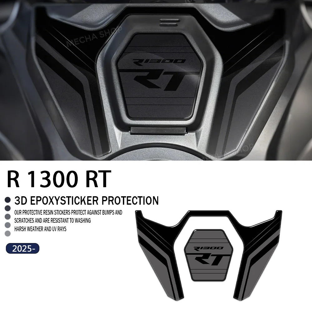 

For R 1300 RT 2025- R1300RT Storage Box Sticker Motorcycle Glove Box Protector 3D Epoxy Decal