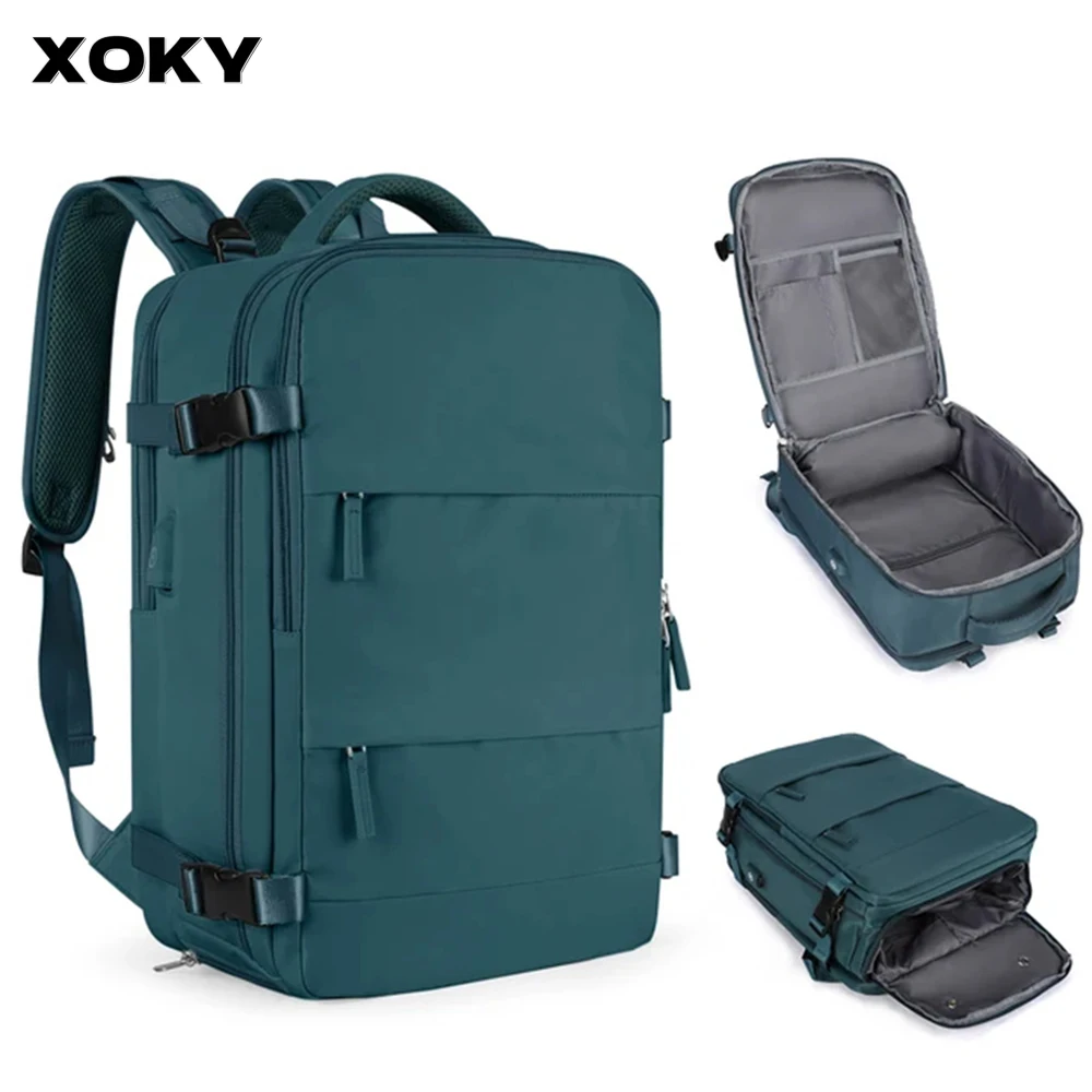 XOKY Travel Cabin Bag 45x36x20 Backpack Ryanair Carry-Ons, Women/Men Aeroplane Travel Backpack, Cabin Size Laptop Backpack