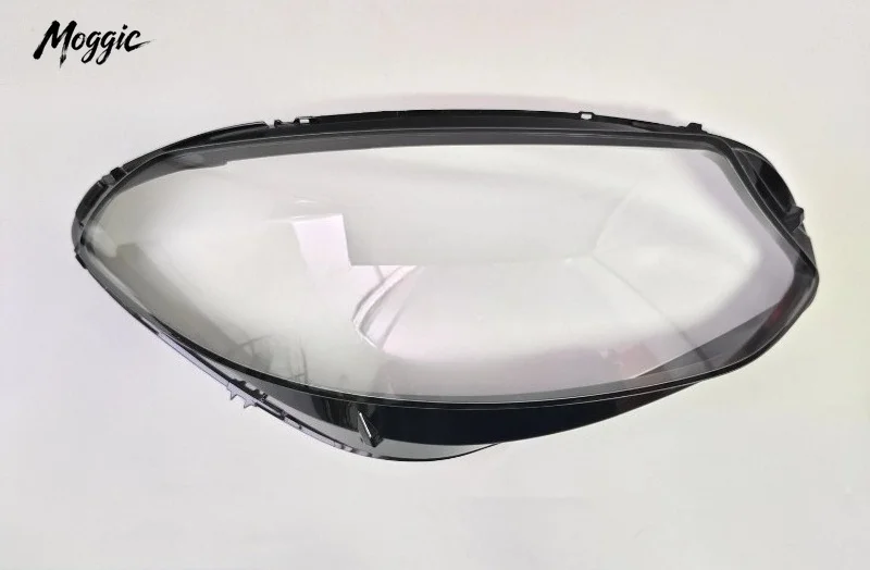 Moggic Clear Headlight Lens Cover For B‑Class W246 2016‑2019 Front Headlamp Shell Mask