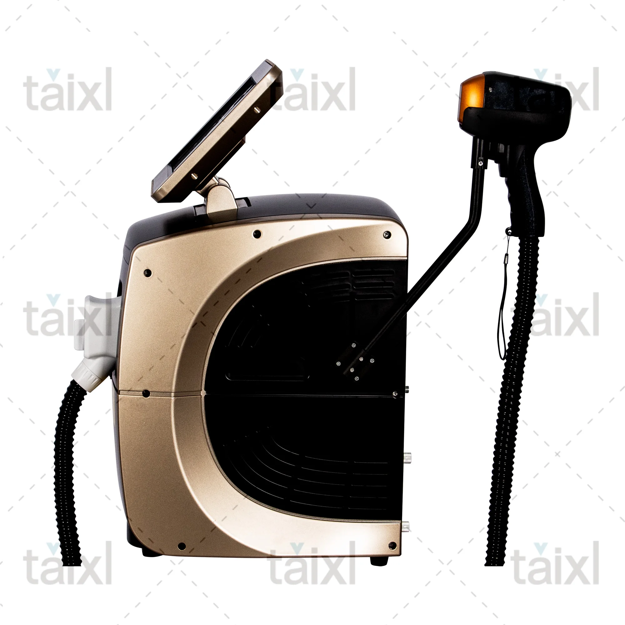 2025 Kuat 3500W Alexandrite Ice Platinum Laser Epilator Mesin Laser Dioda Profesional Penghilang Rambut Permanen untuk Wanita