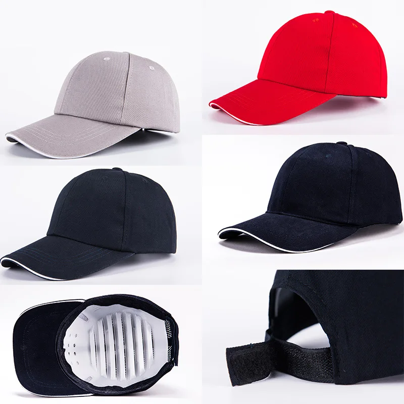 Baseball Bump Caps Lightweight Safety Hard Hat Head Protection Caps Workplace Safety Helmet