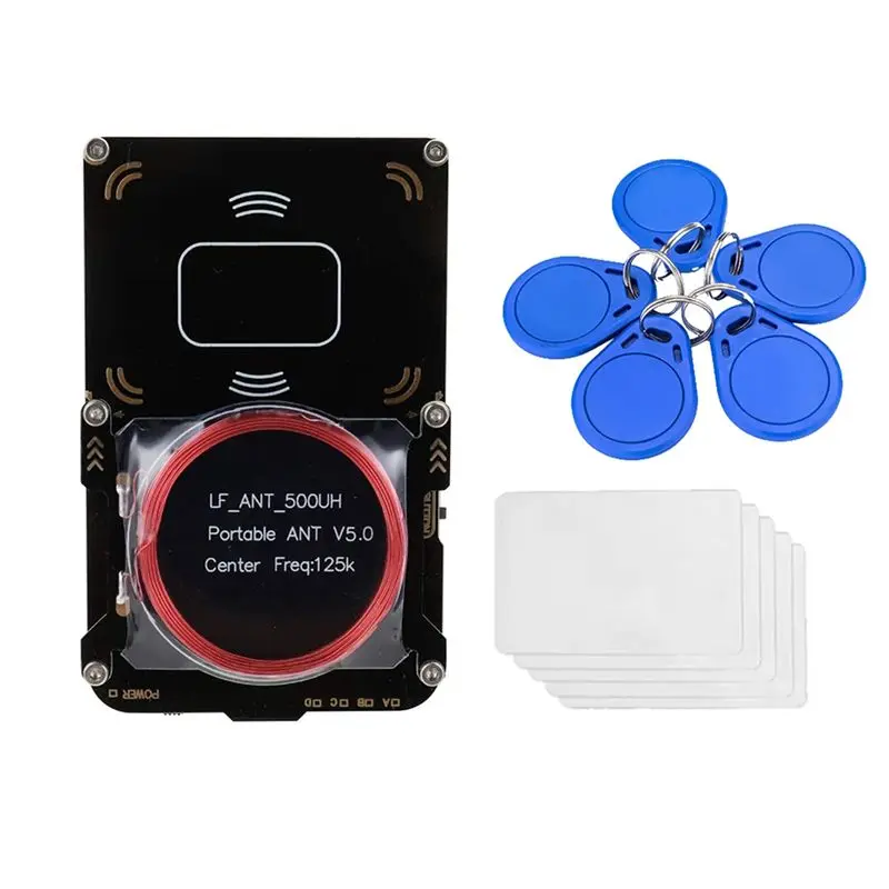 B29C-Proxmark3 RFID-считыватель карт + 5 карт CUID/ключей-брелоков, устройство для записи IC/ID ключей, дубликатор RFID, копир смарт-чипов 5.0, программатор.