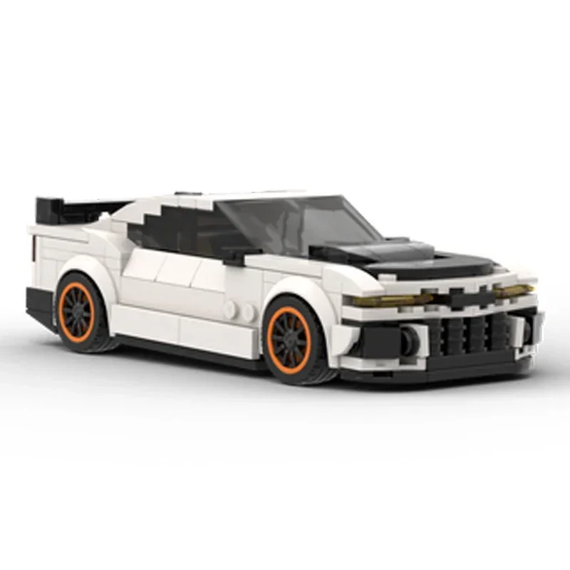 Moc อาคารอิฐ City Supercar รุ่น Speed Champions ZL1 เทคโนโลยี Modular Blocks ของขวัญของเล่นเด็ก DIY ชุดประกอบ