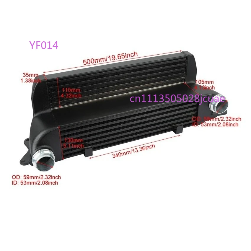 Fit for E60 E61 525D 530D 535D 635D Diesel Intake Intercooler Cooler