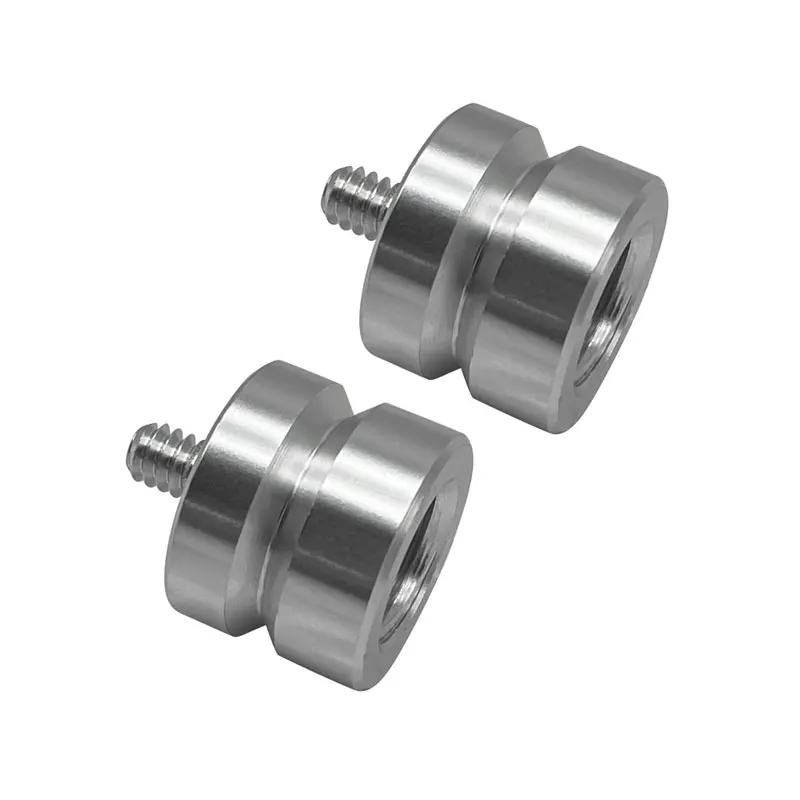 2 PCS 20mm Mini Prism Adapter 1/4