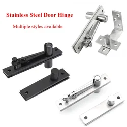 Stainless Steel Pivot Heavy Duty 90 360-degree Rotating Shaft Wooden Door Hinge Shaft Murphy Positioning Door Shaft Hidden Axis