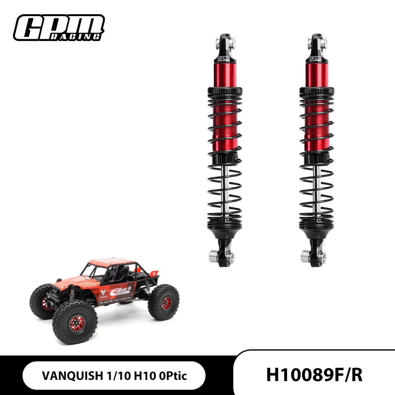 

GPM 6061-T6 РЕГУЛИРУЕМЫЙ ПРОГРЕССИВНЫЙ ПРУЖИННЫЙ АКСОК 89 ММ Для ПРОДУКОВ VANQUISH 1/10 H10 OPTIC KIT-VPS09027