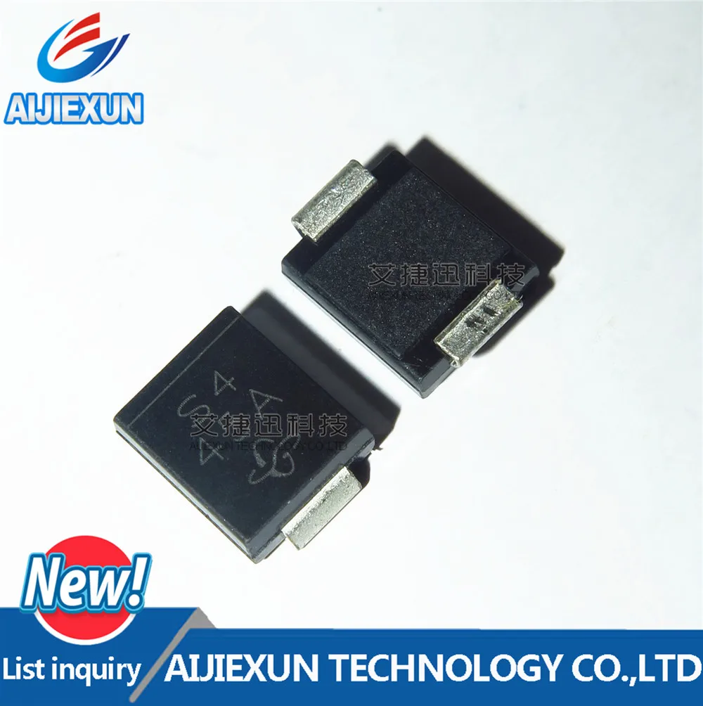 50PCS SS34-E3/57T SS34-E3 DO-214AB Surface Mount Schottky Barrier Rectifier in stock 100%New and original