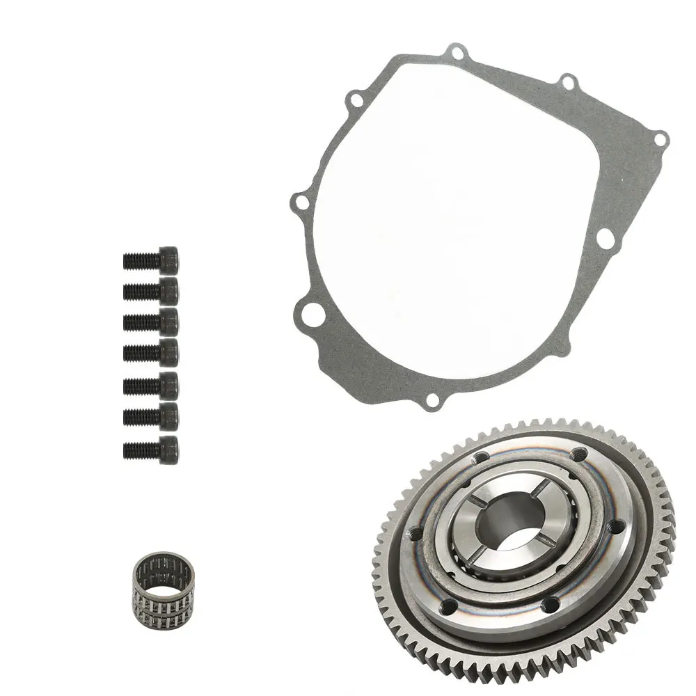 Starter Clutch w/ Gasket Kit For Yamaha Warrior 1988-2004 Raptor 2005-12 YFM 350