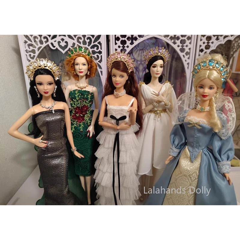 

Кукольный домик, мини-ювелирные изделия, головной убор, модель 1/6 BJD/Blyth, аксессуары для кукол, миниатюрные предметы, украшения, аксессуары, подарки для детей