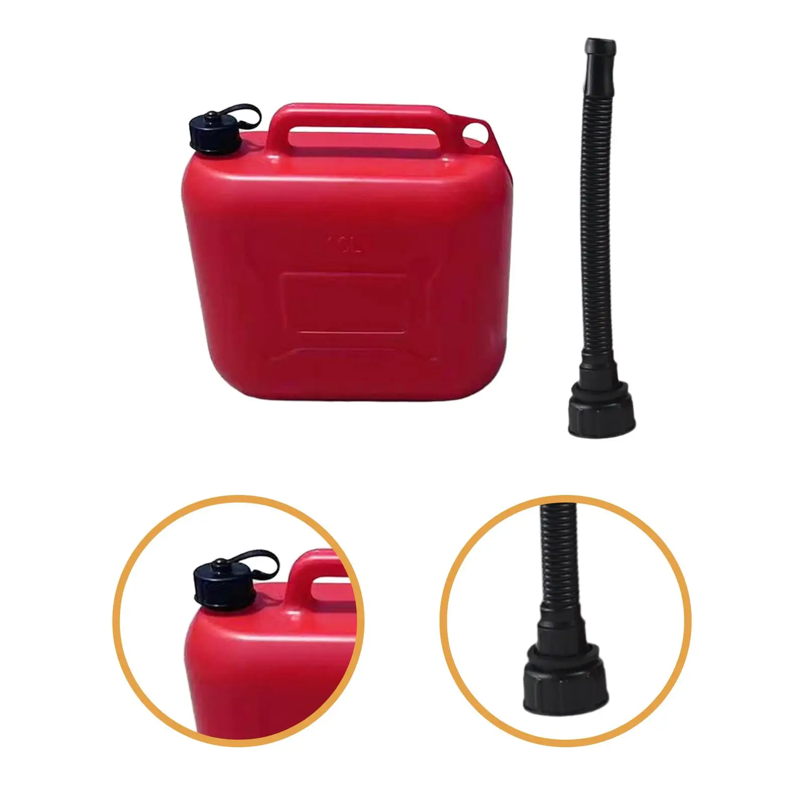 Tanica di benzina pratica con serbatoio automatico per emergenza avventurosa