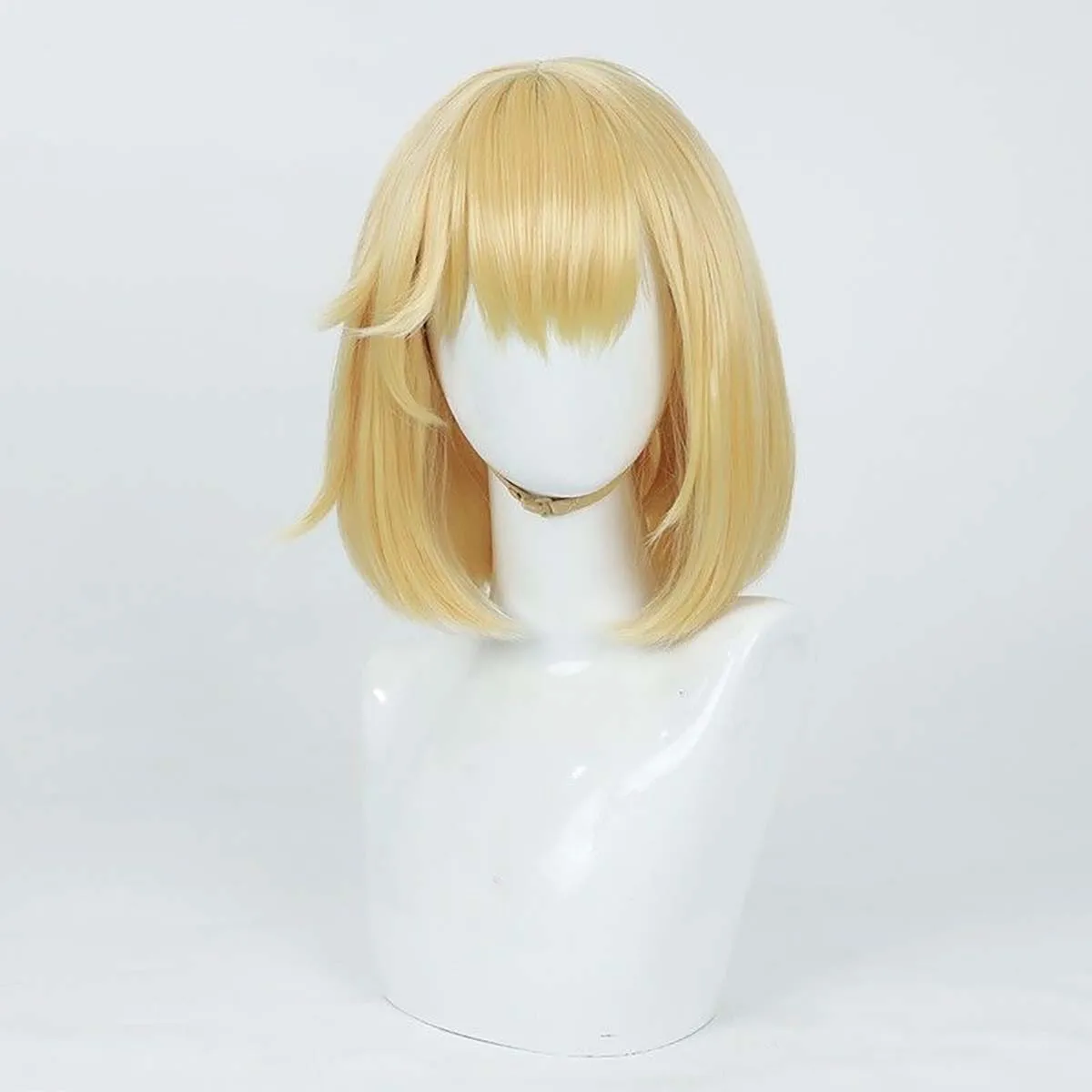 Carnaval Party Anime Niveau Sung Jinwoo Cosplay Cha Hae-in Gouden Haar Pruik