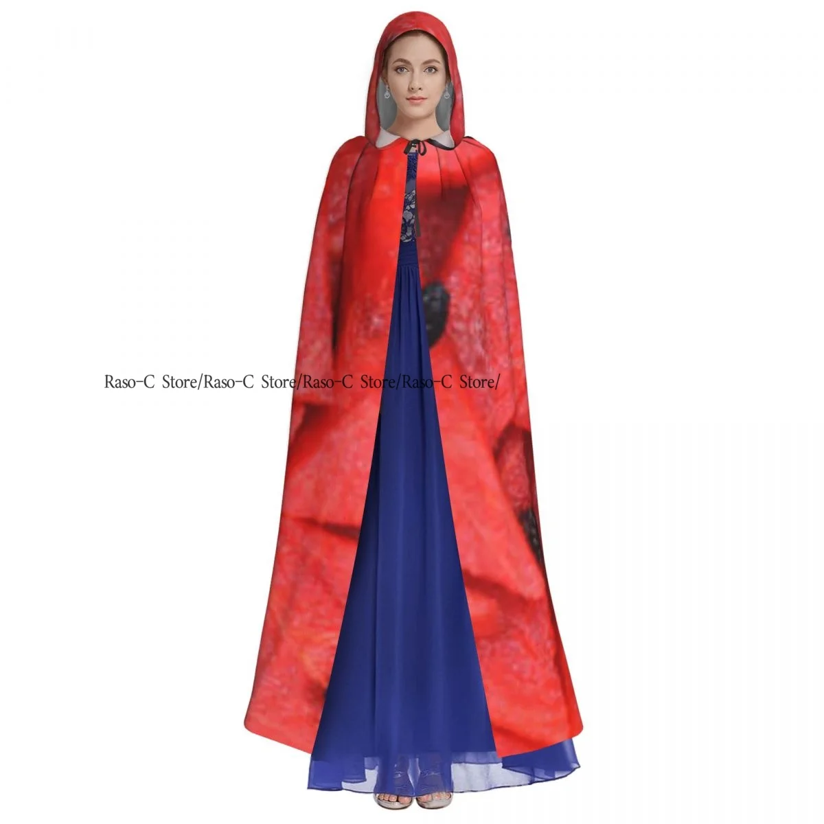 Hooded Cloak Unisex Cloak with Hood Slices Of Watermelon Cloak Vampire Witch Cape Cosplay Costume