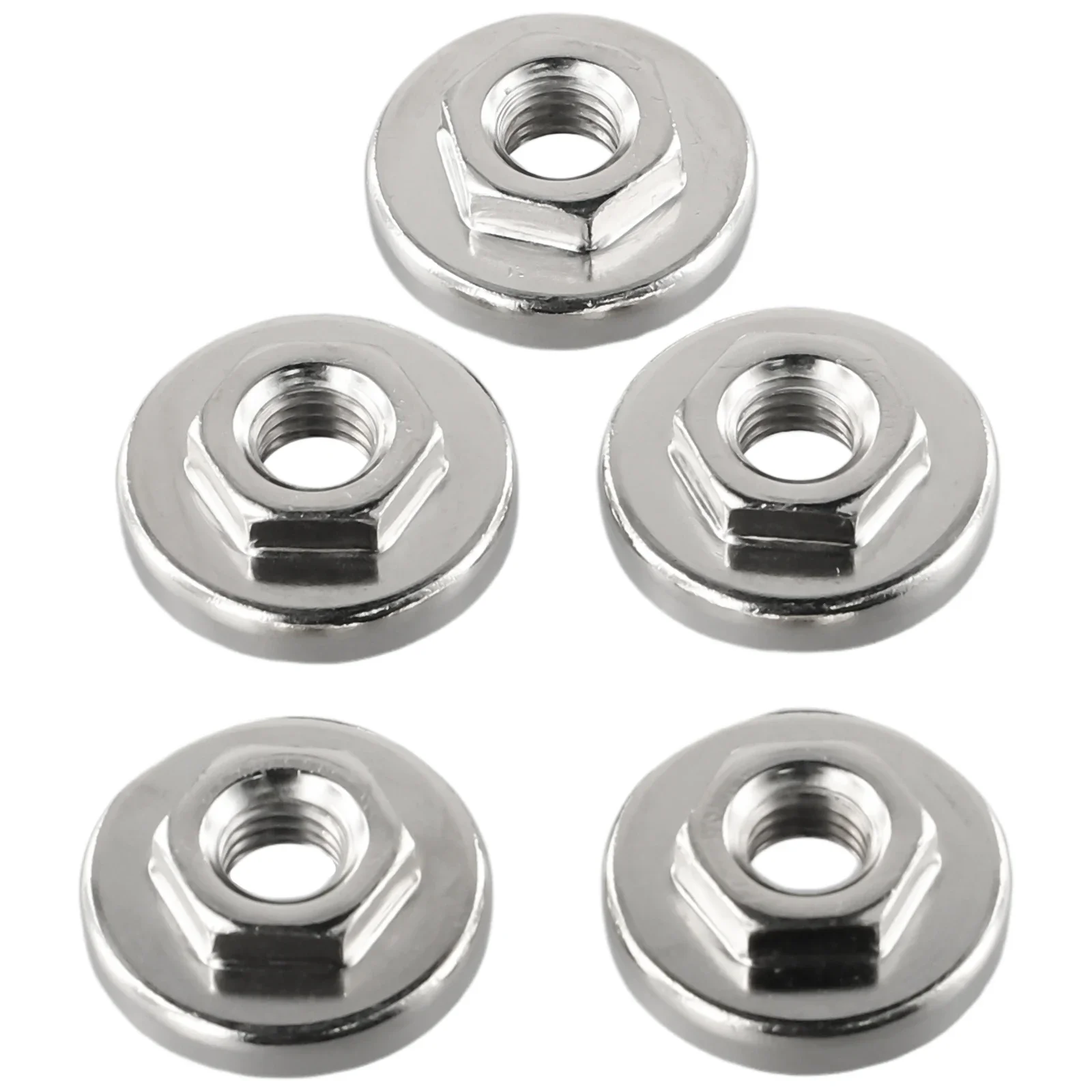 100 Type Angle Grinder Nuts Anti-rust Non-slip Power Tools Stainless Steel Tools Workshop Equipment 30mm Anti-wear