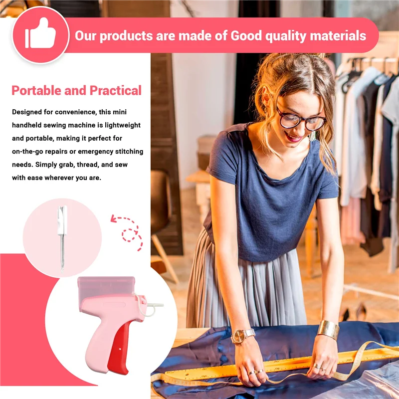 B52C مثبت الملابس السريع، مسدس معالجة اللحاف، مسدس غرزة صغير، مسدس غرزة صغير للملابس