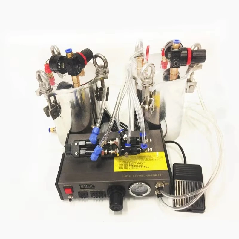 Two Part  Pressure tank Dispensing System 2-Component Mix and Dispense Systems Adhesives Filling Machine