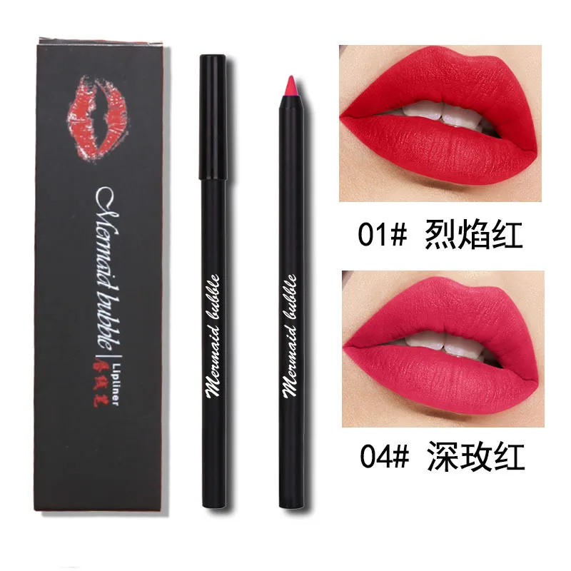 Lazy makeup set, velvet mist moisturizing gloss matte lip liner. Essential for Sexy Lips