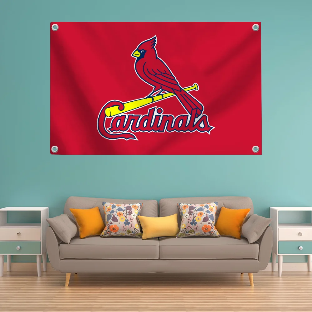 Club Flag Pride Flag Flag to Hang Flags for Rooms Banner St Louis C-cardinals Funny Flags and Banners Outdoor Decorations Decor