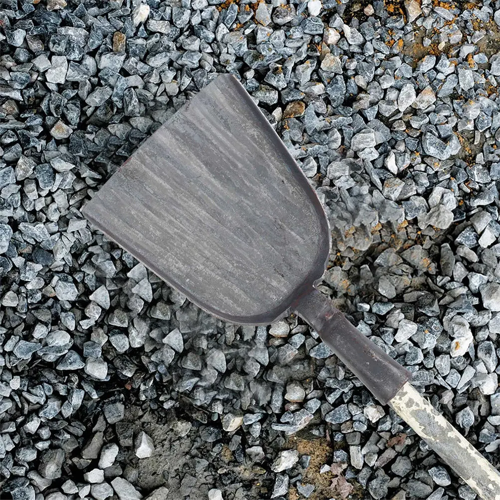 

Большая стальная лопата для угля, износостойкая, для очистки от золы из камина, печи, очага, гриля, компактный размер, легко хранить, для дома